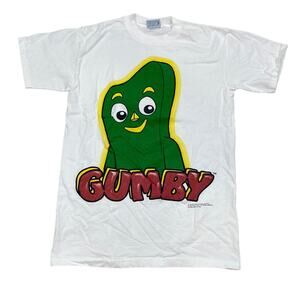 Rare Vintage 90s Gumby Single Stitch T Shirt Men's Medium Cartoon